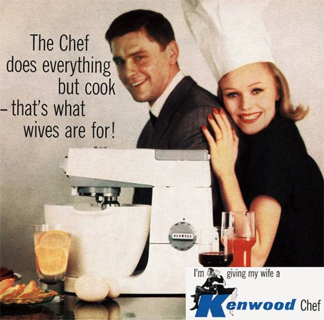 неэтичная реклама прошлого века Chef